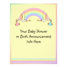 Baby Shower Invite/ Birth Announcement Personalize