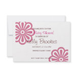 Baby Shower Invite | Flowered I |pnk
