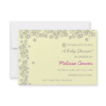 Baby Shower Invite | Flowers II |iv
