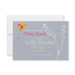Baby Shower Invite | Love's Bird |blue