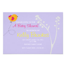 Baby Shower Invite | Love's Bird |lv