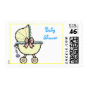 baby shower invite stamp