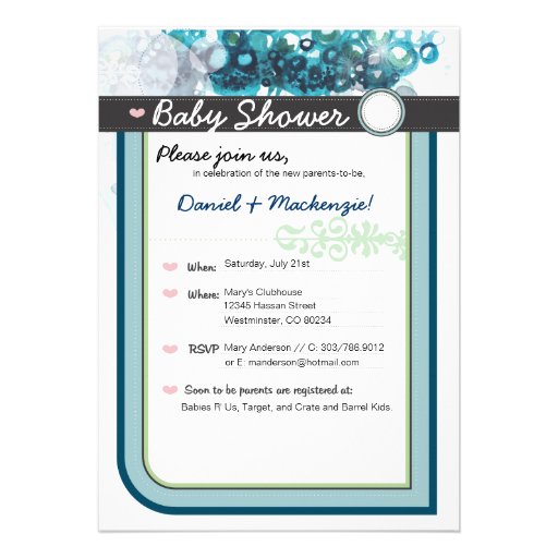 Baby Shower Invites