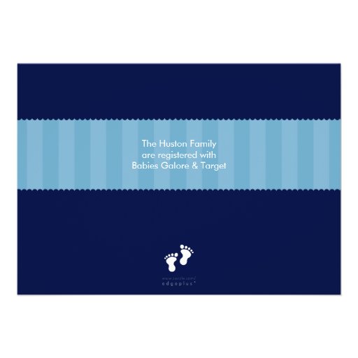 BABY SHOWER INVITES :: happy feet 3L