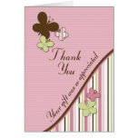 Baby Shower Matching Thank You Card