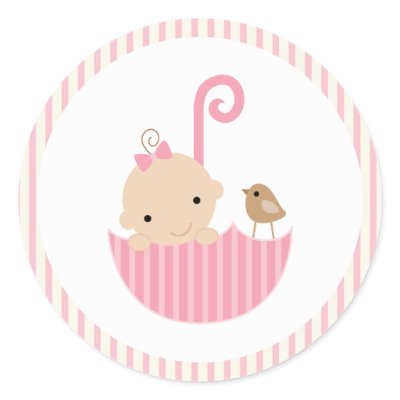 {baby shower} pink baby shower sticker by simplysostylish