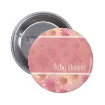 baby shower ~ pink daisies