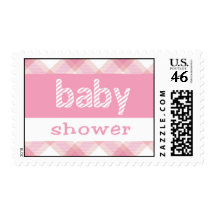 Baby Shower Pink Stamp