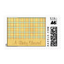 Baby Shower Plaid: US Postage Stamps