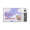 Sheep Baby Shower Postage Stamps