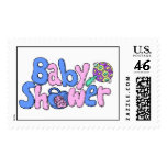 Baby Shower Postage Stamp