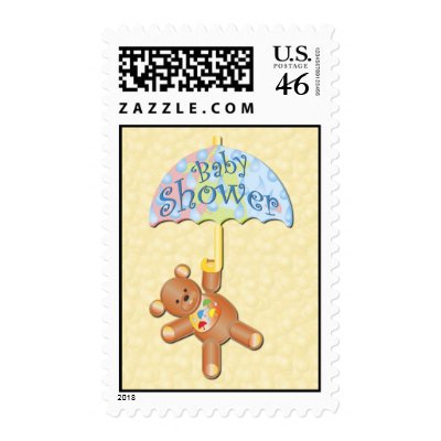 Baby Shower postage stamp by maternity_tees