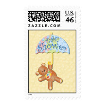 Baby Shower postage stamp