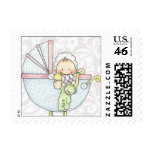 Baby Shower Postage Stamp -sm