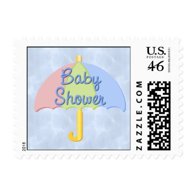Baby Shower postage stamps by maternity_tees