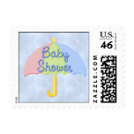 Baby Shower postage stamps