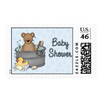Baby Shower postage stamps