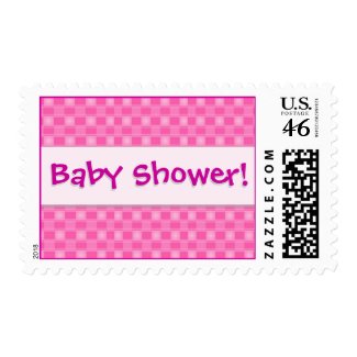 Baby Shower postage stamps stamp