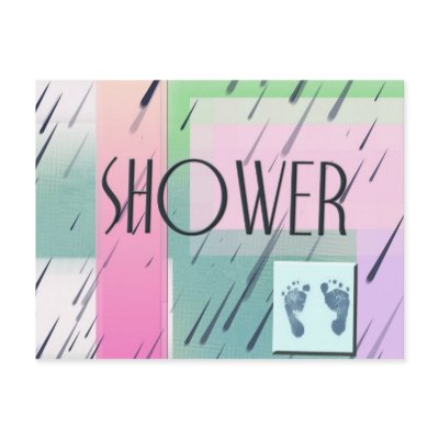 Baby Shower Postcard by aslentz