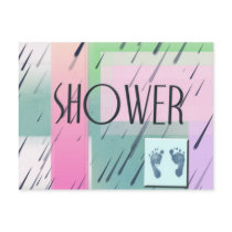 Baby Shower Postcard