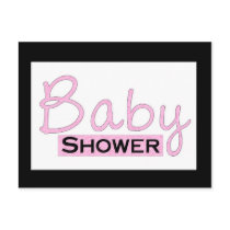 Baby Shower postcards