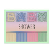 Baby Shower Postcard