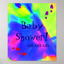 "Baby Shower" Poster - Customizable