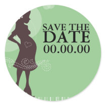 Baby Shower Save the Date stickers by Chic_Boutique Baby Shower Save the Date stickers