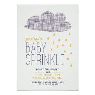 BABY SHOWER SPRINKLE INVITATION