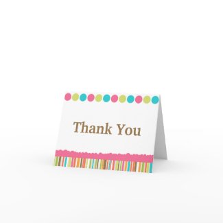 Baby Shower Thank You Cards card