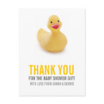 Baby Shower Thank You Postcard