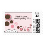 Baby Shower - Twin Girls postage