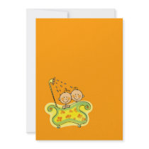 Baby shower (twins) invitations by jsoh Baby shower (twins) invitations