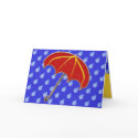 Baby Shower- Umbrella: Invitation cards