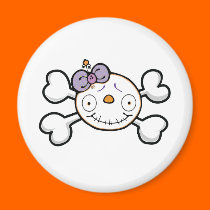 baby skull and crossbones magnets