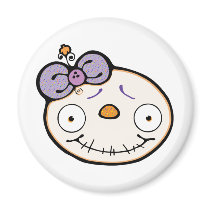baby skully skull magnets