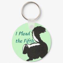 Baby Skunk Keychain