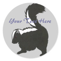 Baby Skunk Sticker by Customizables Baby Skunk Sticker