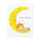 Baby Sleeping Postcard