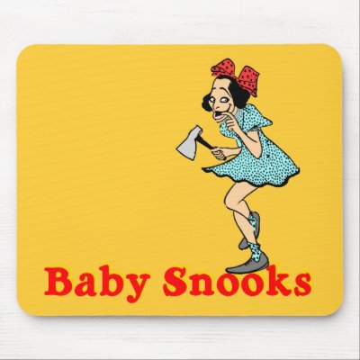 Baby Snooks Customizable Mouse Pad by our_krazy_kulture