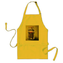 Baby Sock Monkey  Preserving Childhood 5 Apron