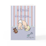 Baby Somersault - Baby Shower Invitation Baby Somersault - Baby Shower Invitation