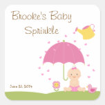 Baby Sprinkle Shower Favor Tag Stickers