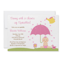 Baby Sprinkle Shower Invitation for Baby Girl