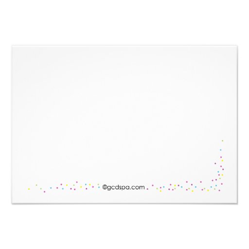 Baby Sprinkle Shower Invitation with Pink Cupcake