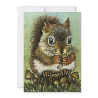 Baby squirrel announcements by tanyabond