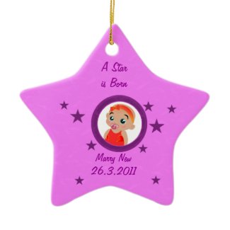 Baby Star Ornaments