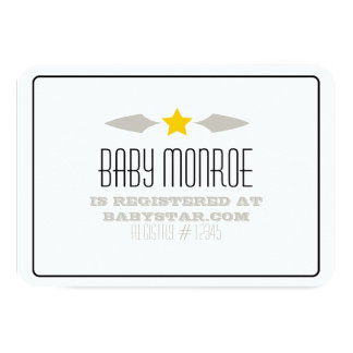 216 baby shower registry invitations baby shower baby registry announcements