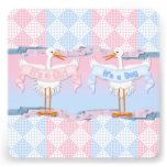 Baby Storks for Baby Gender Reveal Invitation
