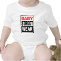 baby street wear design t-shirts